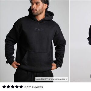 Comfrt Signature Onyx Black Hoodie